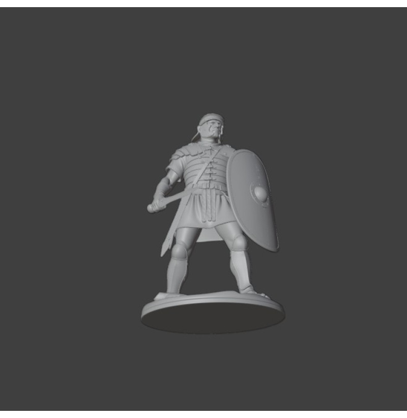 STL File “Roman Legionary (2nd–3rd Century)” for 3D Printing