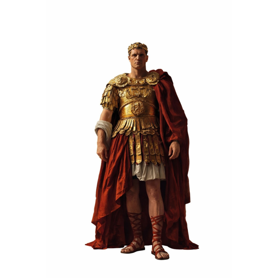 Roman Emperor Statue STL File for 3D Printing — Highly Detailed Imperial Figure Roman Emperor Statue STL File for 3D Printing — Highly Detailed Imperial Figure