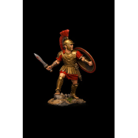 Roman Legionary with Sword and Shield — STL File for 3D Printing | Ancient Rome