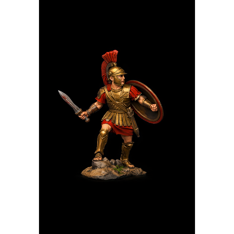 Roman Legionary with Sword and Shield — STL File for 3D Printing | Ancient Rome Roman Legionary with Sword and Shield — STL File for 3D Printing | Ancient Rome