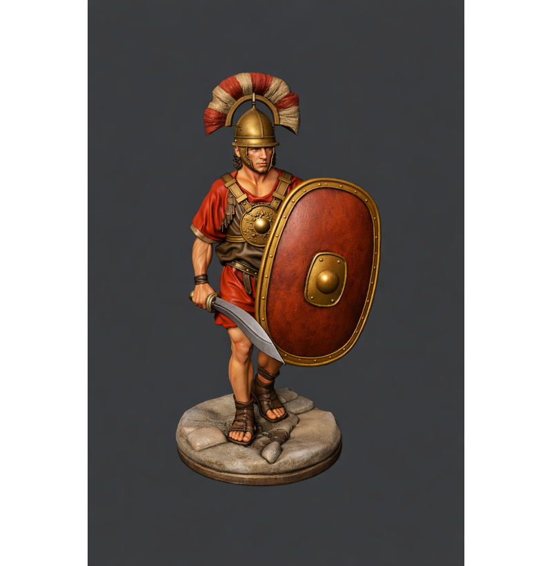 Etruscan Warrior STL File for 3D Printing | Historical Miniature – HistorSTL