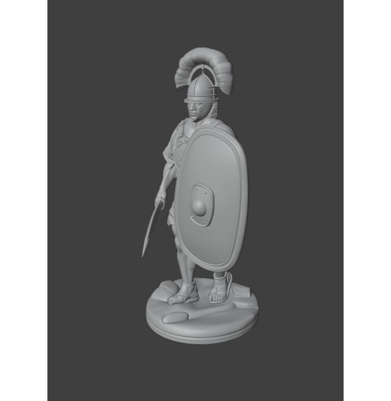 Etruscan Warrior STL File for 3D Printing | Historical Miniature – HistorSTL