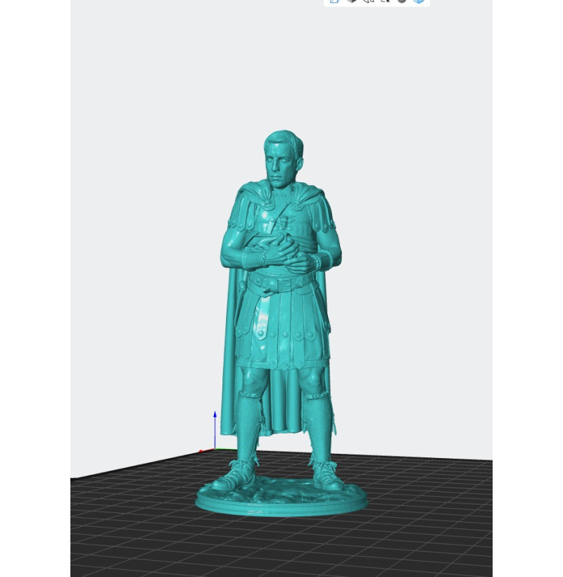 Glaber Roman Commander Spartacus STL File for 3D Printing