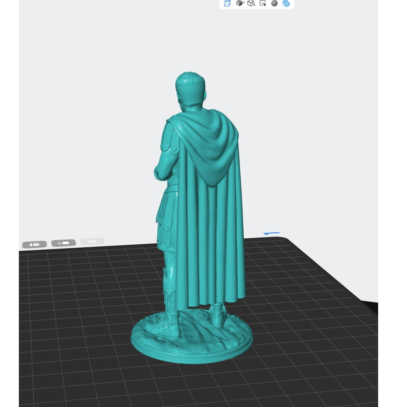 Glaber Roman Commander Spartacus STL File for 3D Printing
