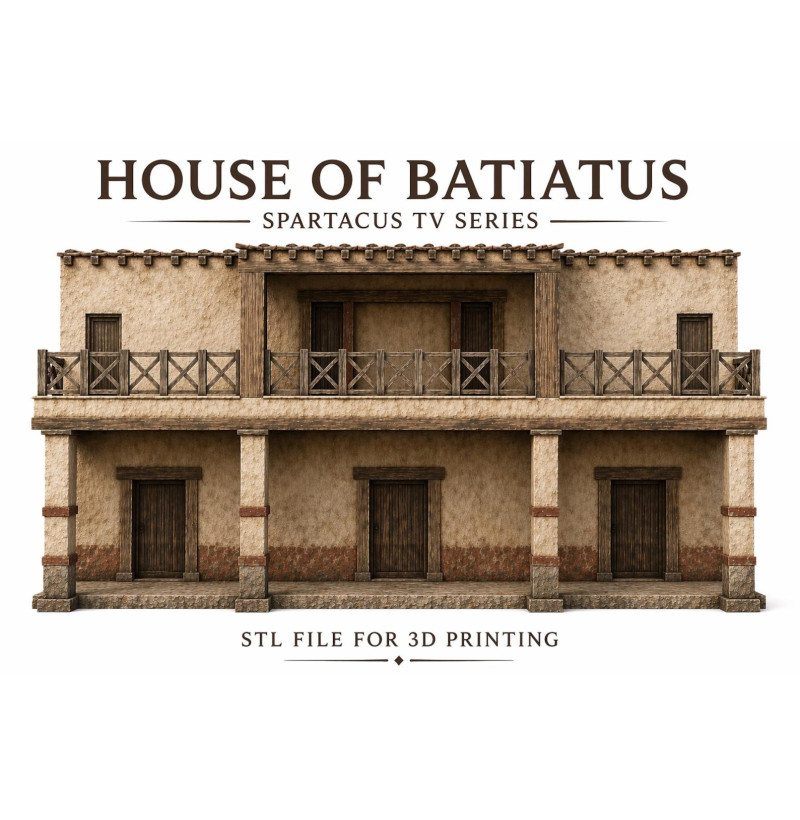 Spartacus — Premium Collectible STL Files Collection for 3D Printing