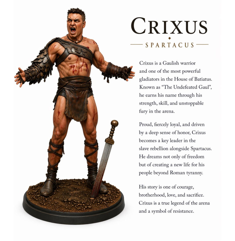 Spartacus — Premium Collectible STL Files Collection for 3D Printing