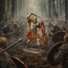 Roman Legionary with Sword & Shield (1st–2nd Century AD) — STL Miniature for 3D Printing