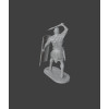 Roman Legionary with Sword & Shield (1st–2nd Century AD) — STL Miniature for 3D Printing