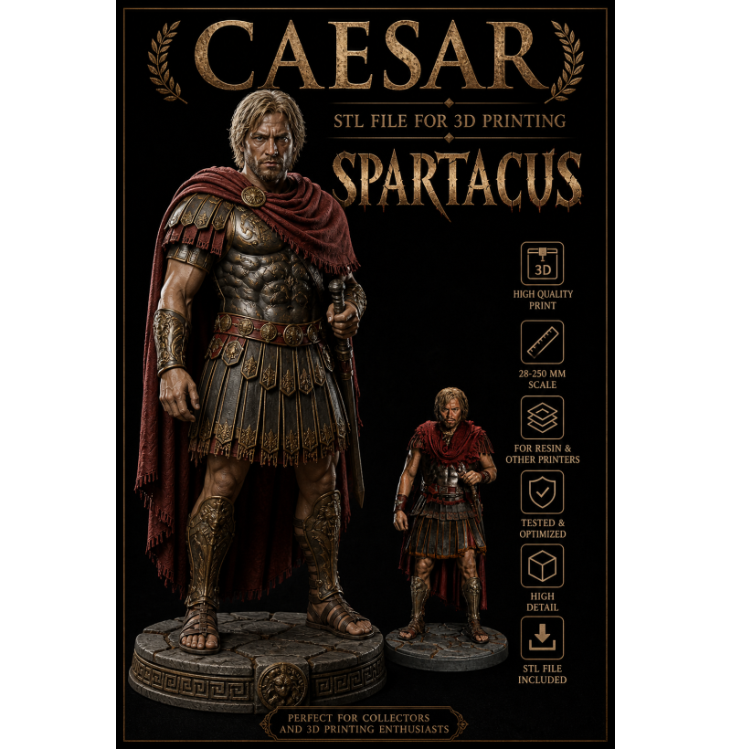 Spartacus 2 Collector STL Bundle for 3D Printing