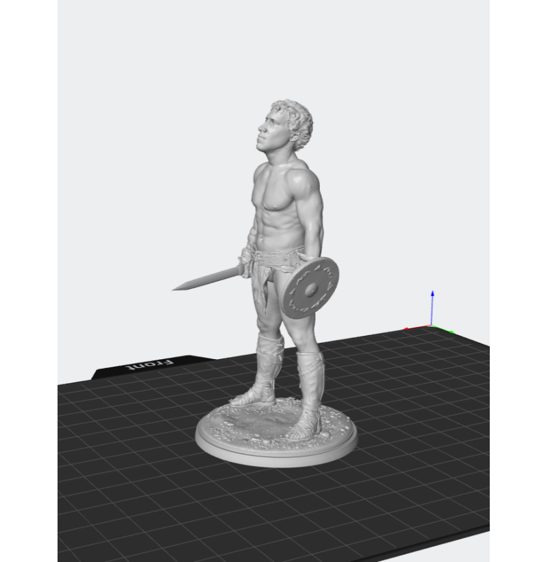 Roman Gladiator (Spartacus Inspired) — STL Files for 3D Printing