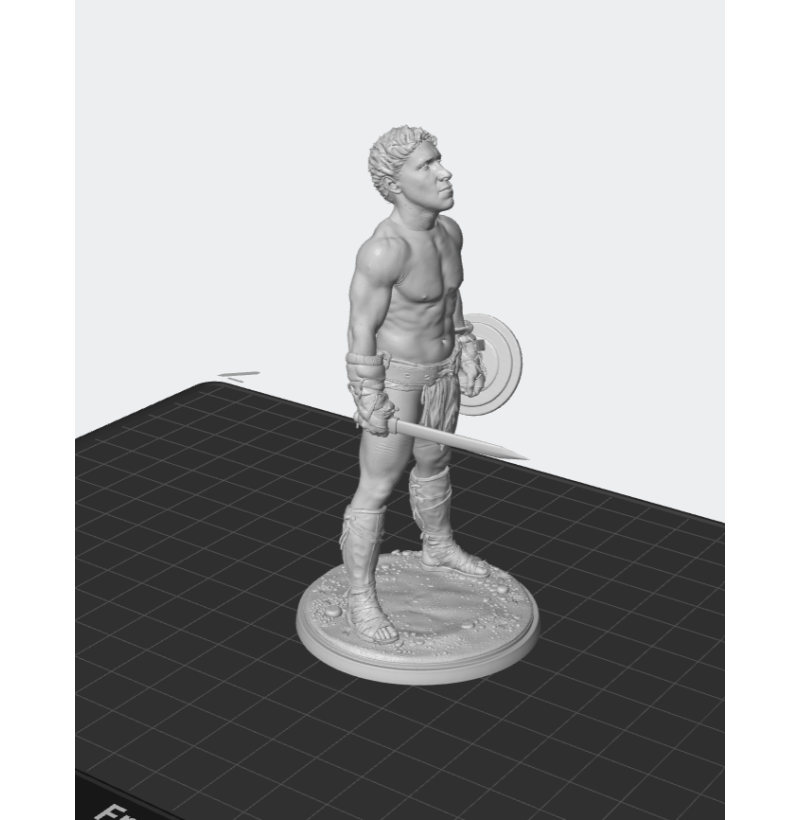 Roman Gladiator (Spartacus Inspired) — STL Files for 3D Printing