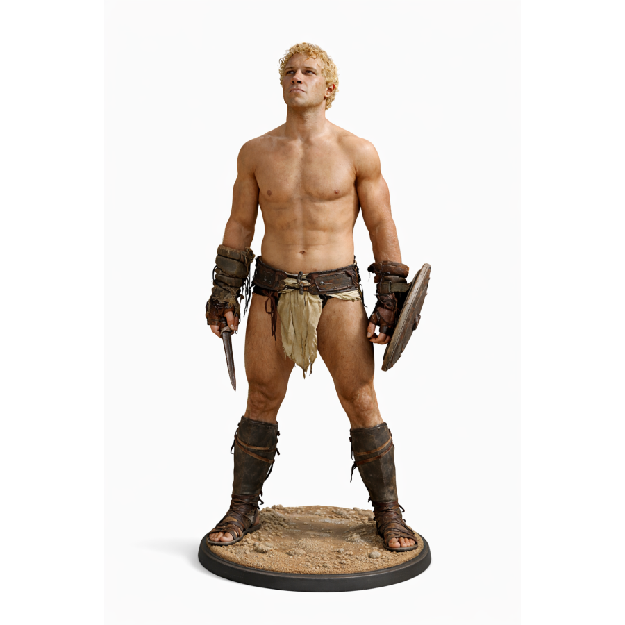Roman Gladiator (Spartacus Inspired) — STL Files for 3D Printing Roman Gladiator (Spartacus Inspired) — STL Files for 3D Printing