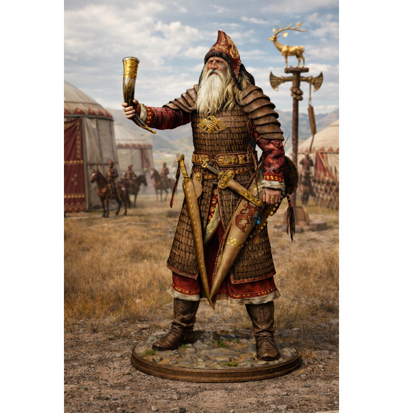 Scythian King STL File for 3D Printing