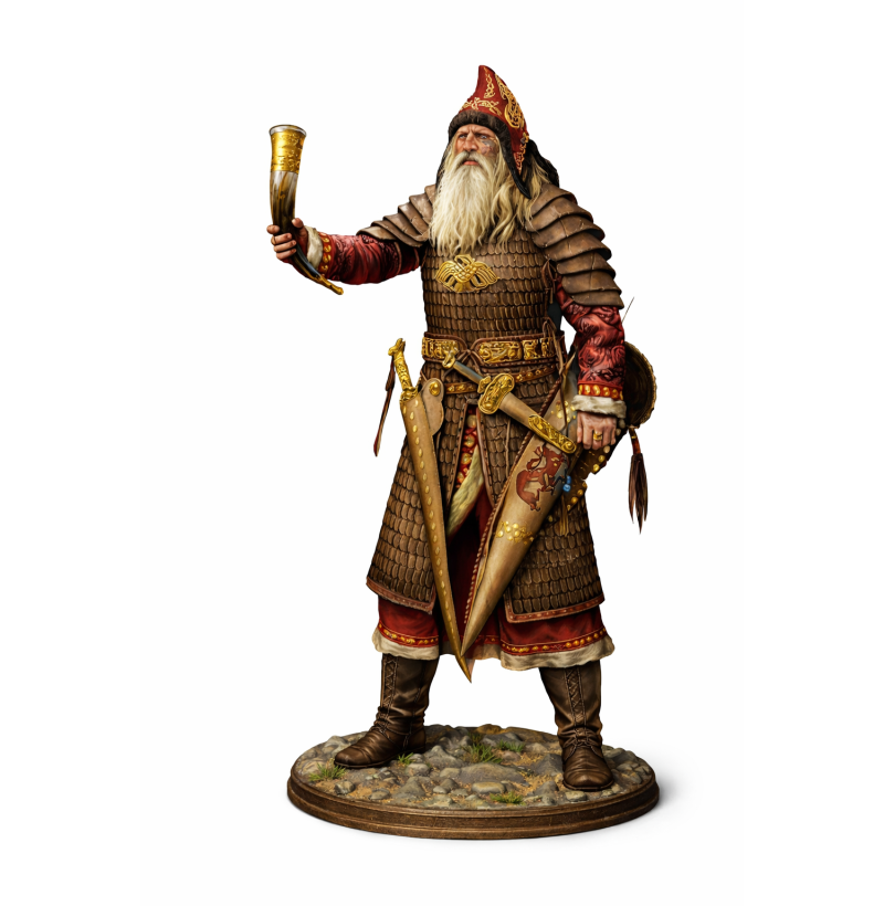 Scythian King STL File for 3D Printing