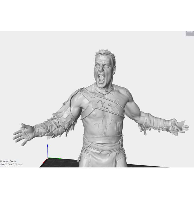 Roman Gladiator (Spartacus Inspired) — STL Files for 3D Printing