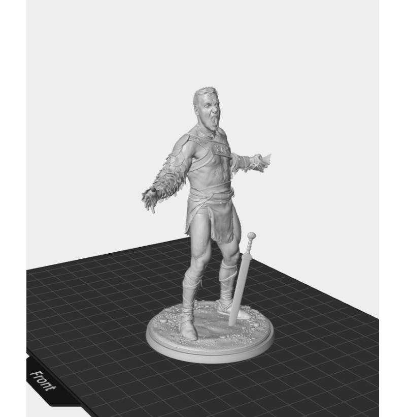 Roman Gladiator (Spartacus Inspired) — STL Files for 3D Printing