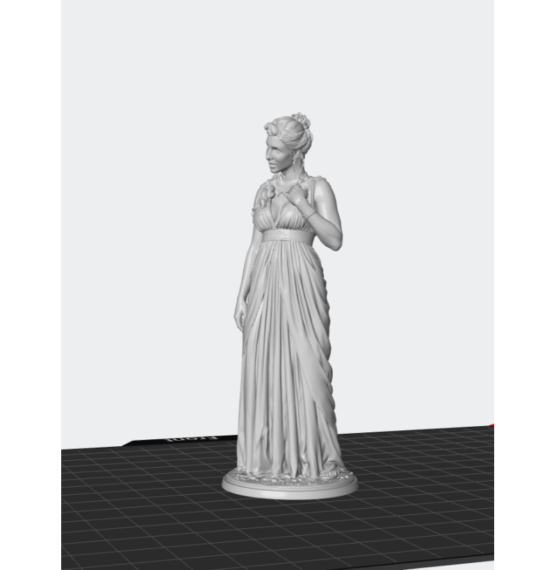 Roman Noblewoman (Spartacus Inspired) — STL Files for 3D Printing