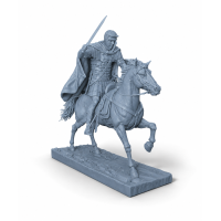 Римский кавалерийский офицер верхом на коне – STL-файл для 3D-печати