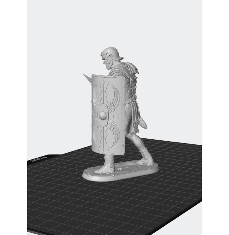 Roman Legionary STL — 3D Printing Miniature (FDM/Resin) | 28mm/32mm/54mm/Bust