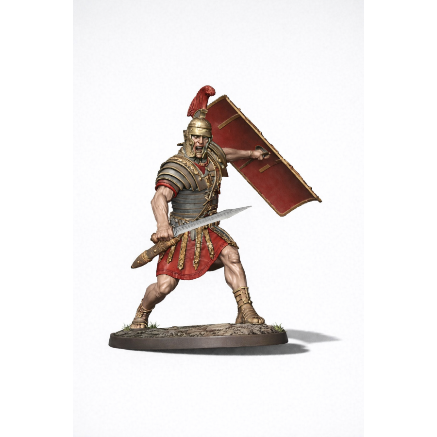 Elite Roman Legionary – STL Files for 3D Printing Elite Roman Legionary – STL Files for 3D Printing