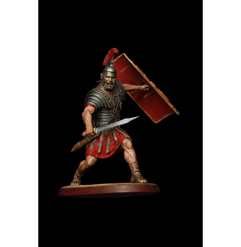 Elite Roman Legionary — STL Files for 3D Printing (28/32/54mm, Bust) | Instant Download