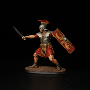 Roman Legionary in Battle (1st–2nd Century AD) — Highly Detailed STL for 3D Printing | 28/32/54mm + Bust | FDM/Resin | Instant Download