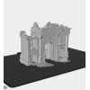 Ancient Roman Triumphal Arch Ruins – Historical STL Terrain for 3D Printing
