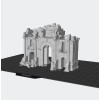 Ancient Roman Triumphal Arch Ruins – Historical STL Terrain for 3D Printing