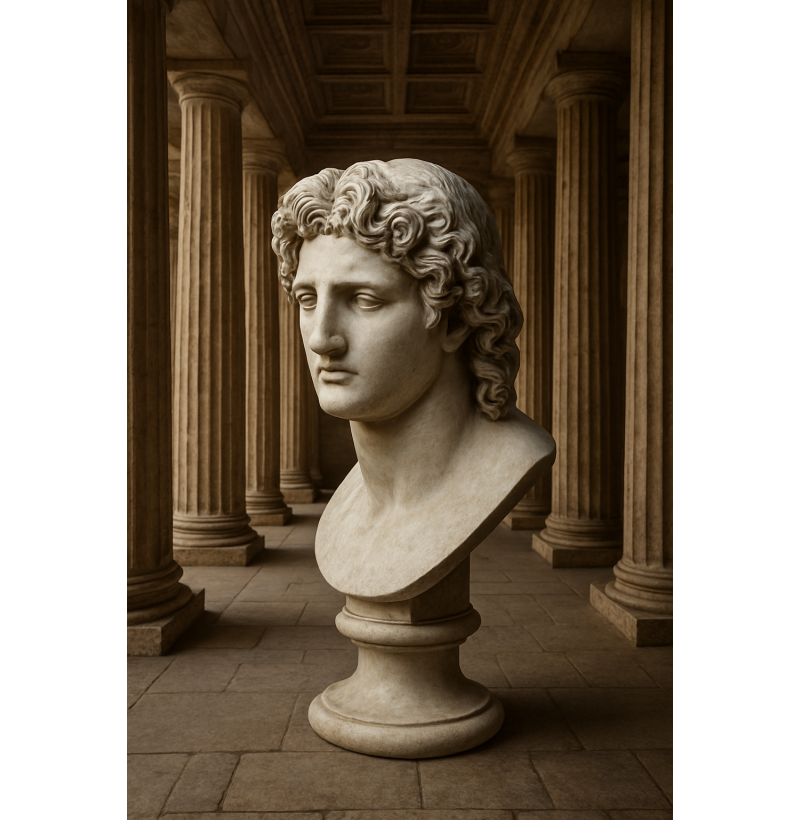 STL File “Bust of Alexander the Great” for 3D Printing