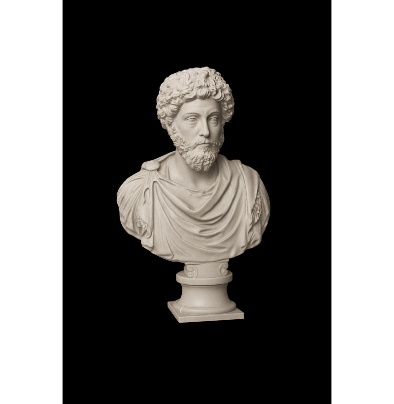Bust of Marcus Aurelius for 3D Printing – STL File
