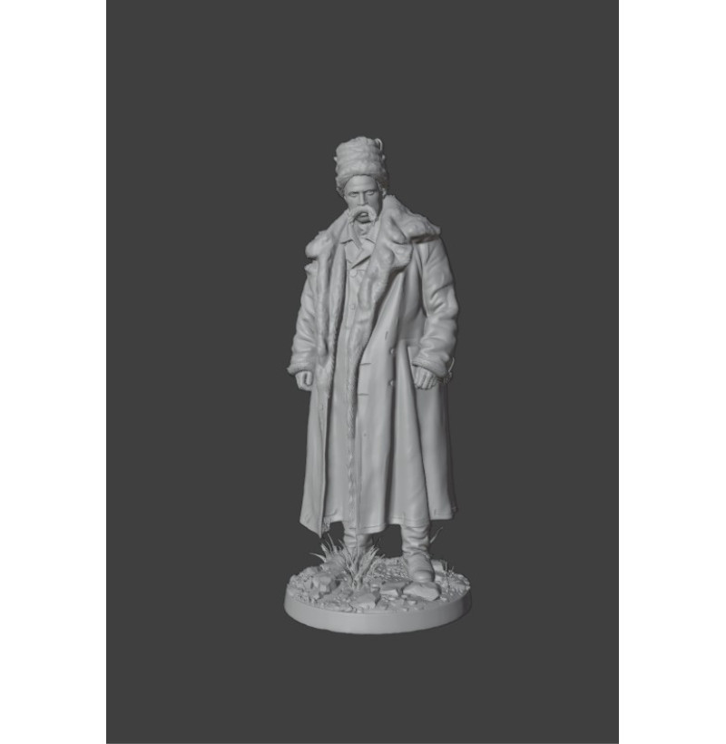 Taras Shevchenko Historical STL Model for 3D Printing | Instant Download