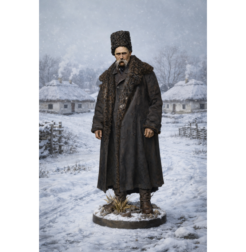 Taras Shevchenko Historical STL Model for 3D Printing | Instant Download