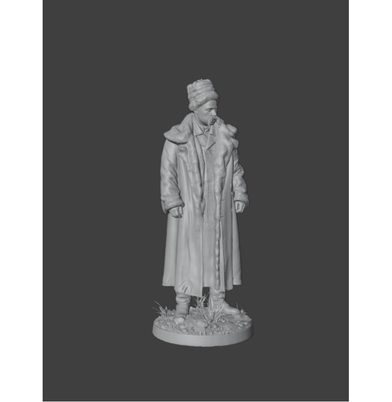 Taras Shevchenko Historical STL Model for 3D Printing | Instant Download