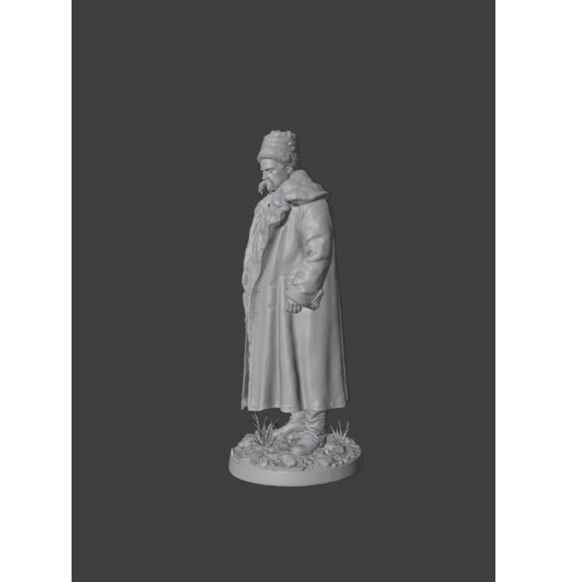 Taras Shevchenko Historical STL Model for 3D Printing | Instant Download