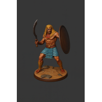 STL File “Egyptian Warrior” for 3D Printing