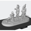Napoleon Headquarters Diorama – Premium Historical STL Set for 3D Printing