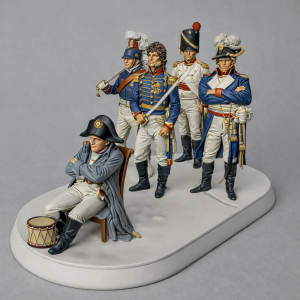 Napoleon Headquarters Diorama – Premium Historical STL Set for 3D Printing
