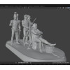 Napoleon Headquarters Diorama – Premium Historical STL Set for 3D Printing