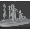 Napoleon Headquarters Diorama – Premium Historical STL Set for 3D Printing