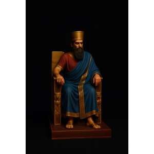 Darius I the Great STL File | Historical Persian King Miniature | 3D Printable Figure | Buy STL for 3D Printer