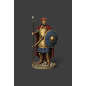 Persian Imperial Sentinel STL – Achaemenid Persian Guard Warrior | 3D Print Miniature (28–54mm, Resin/FDM)
