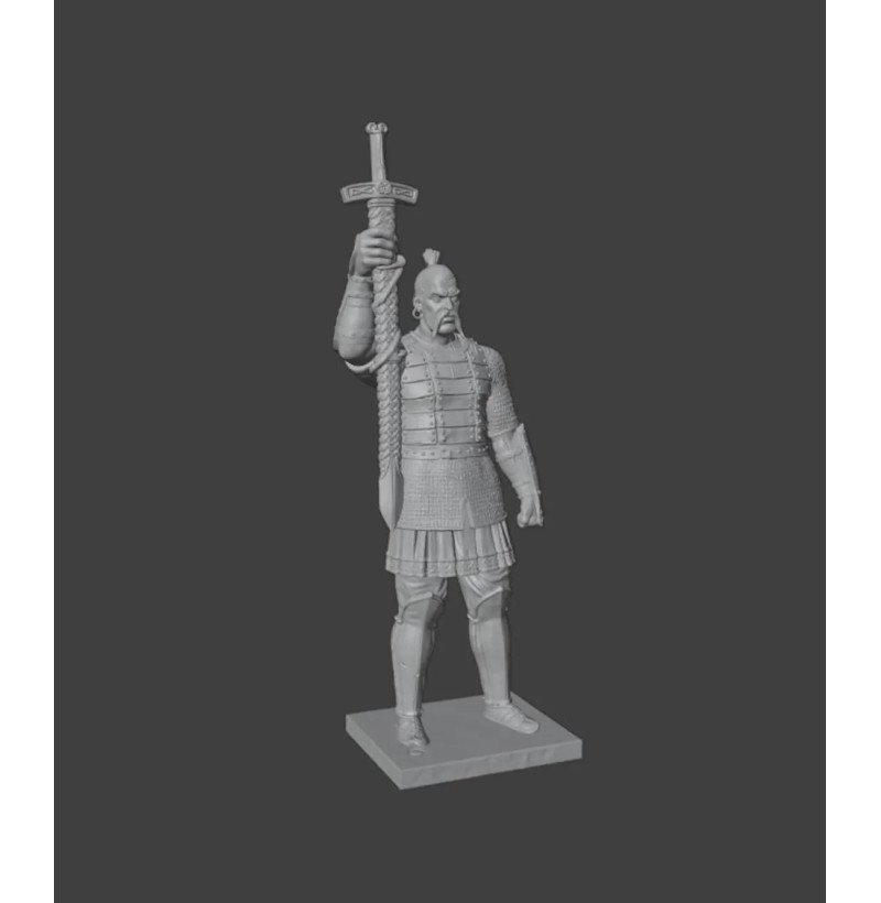 Sviatoslav the Brave Statue STL File for 3D Printing