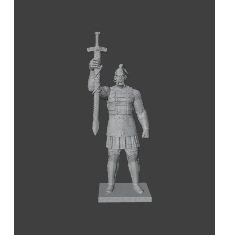 Sviatoslav the Brave Statue STL File for 3D Printing
