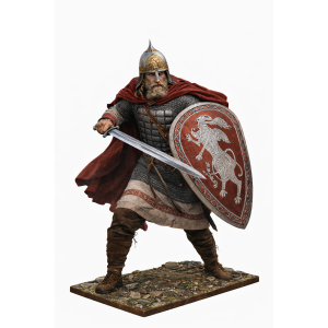 Kievan Rus Warrior — Realistic STL Model for 3D Printing 