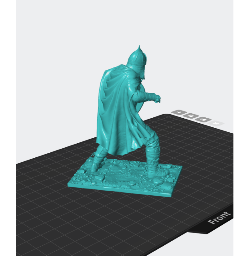 Kievan Rus Warrior — Realistic STL Model for 3D Printing