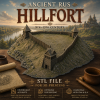 Ancient Rus Fortress IX–XIII Century STL for 3D Printing