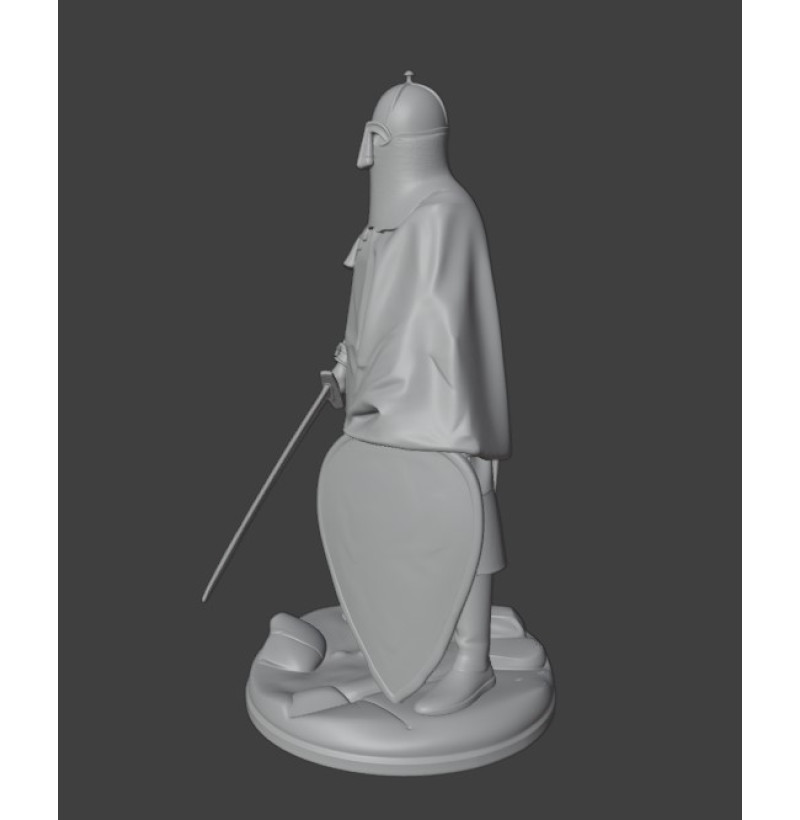 Byzantine Slavic Mercenary — STL File for 3D Printing Miniature