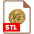 STL Files of Coins, Seals, and Historical Tokens for 3D Printing