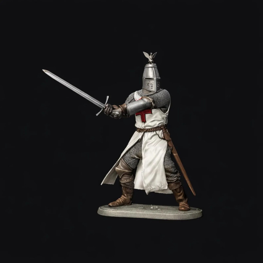 Templar Knight STL File for 3D Printing
