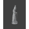 Crusader Knight (Latin Cross) — Standing with Sword | STL for 3D Printing